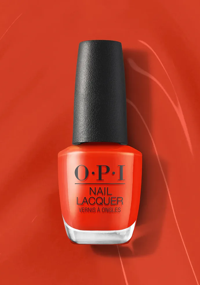 OPI Totally Red-ical Tomato Red Nail Polish OPI Totally Red-ical Tomato Red Nail Polish