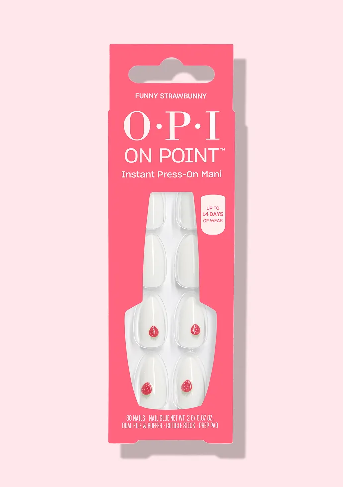 Funny Strawbunny Press-on Nails