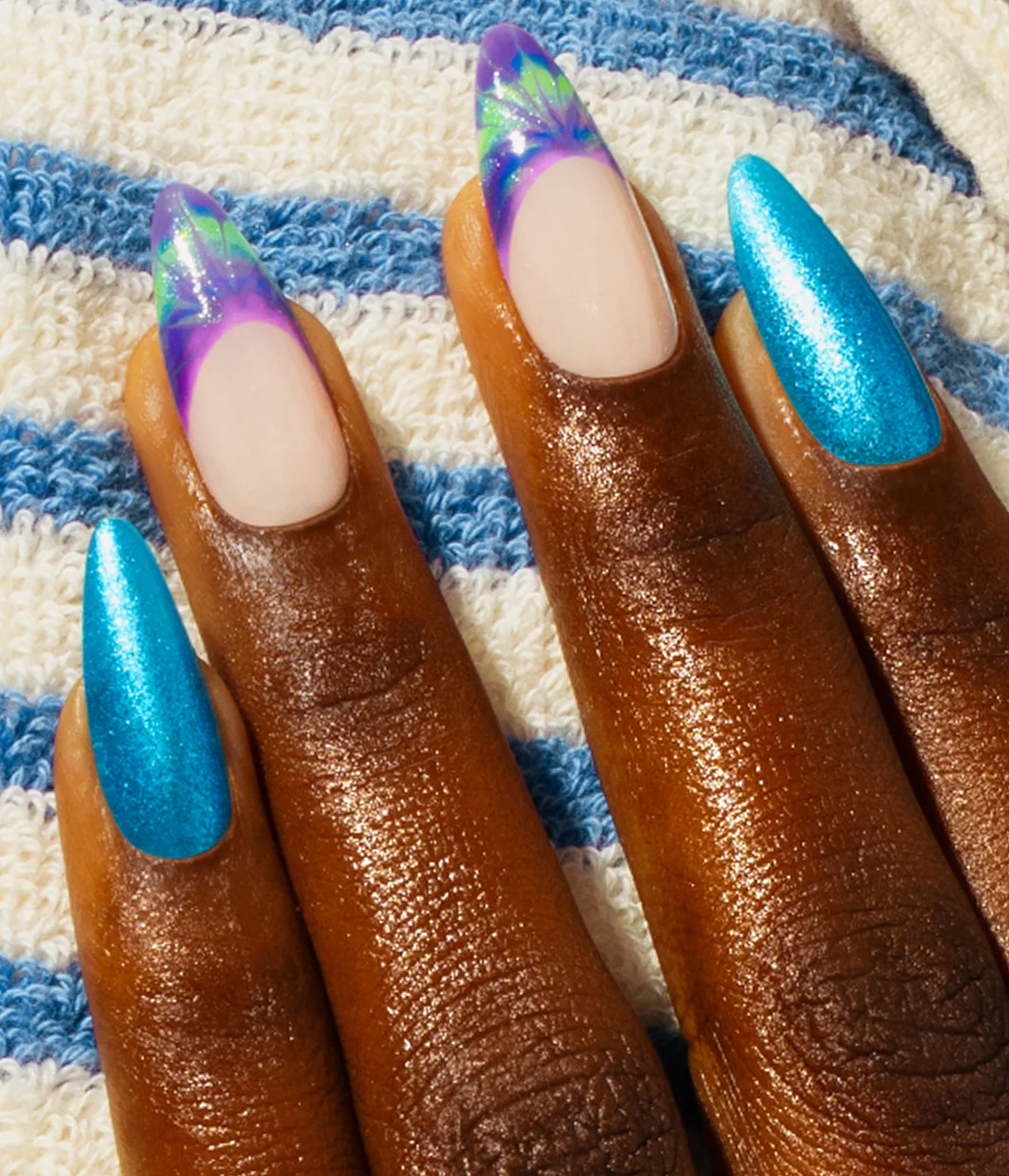 French Trip Nail Art Tutorial