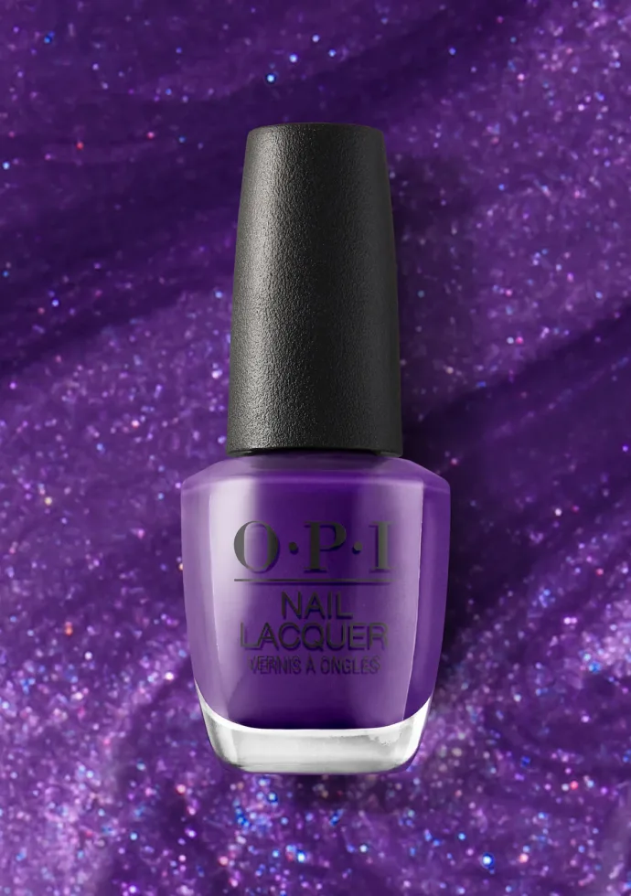 Purple Shimmer Nail Polish: Purple With a Purpose Purple Nail Lacquer