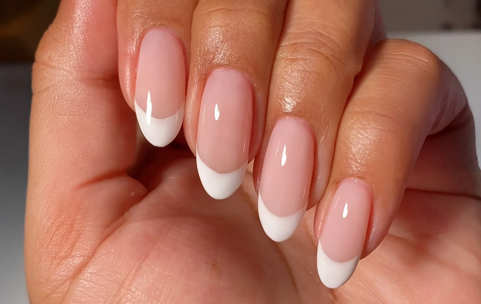 The Easiest DIY French Tip Manicure