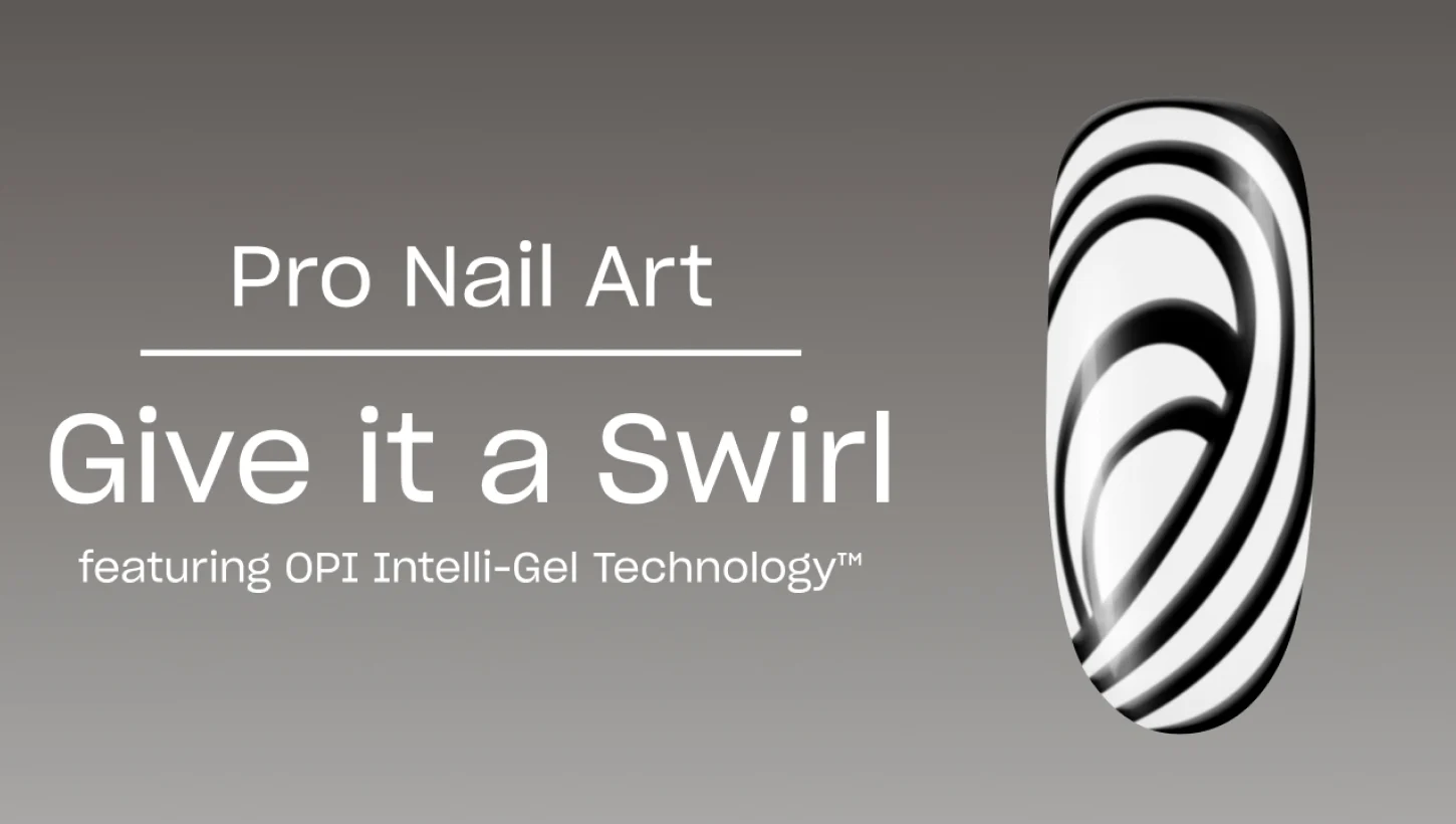 Give it a Swirl Pro GelColor Nail Art Video