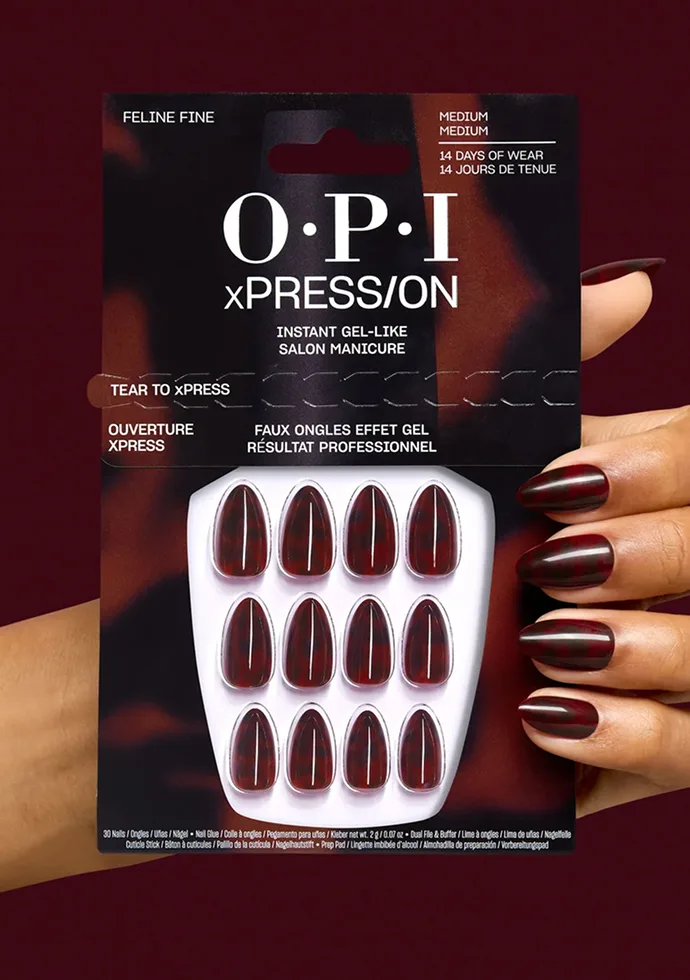 Halloween Press-on Nails: Animal Print Nails