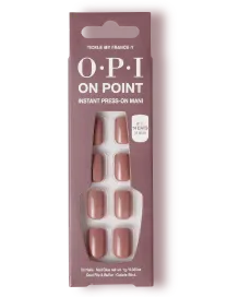 OPI On Point Red Press-on Nails