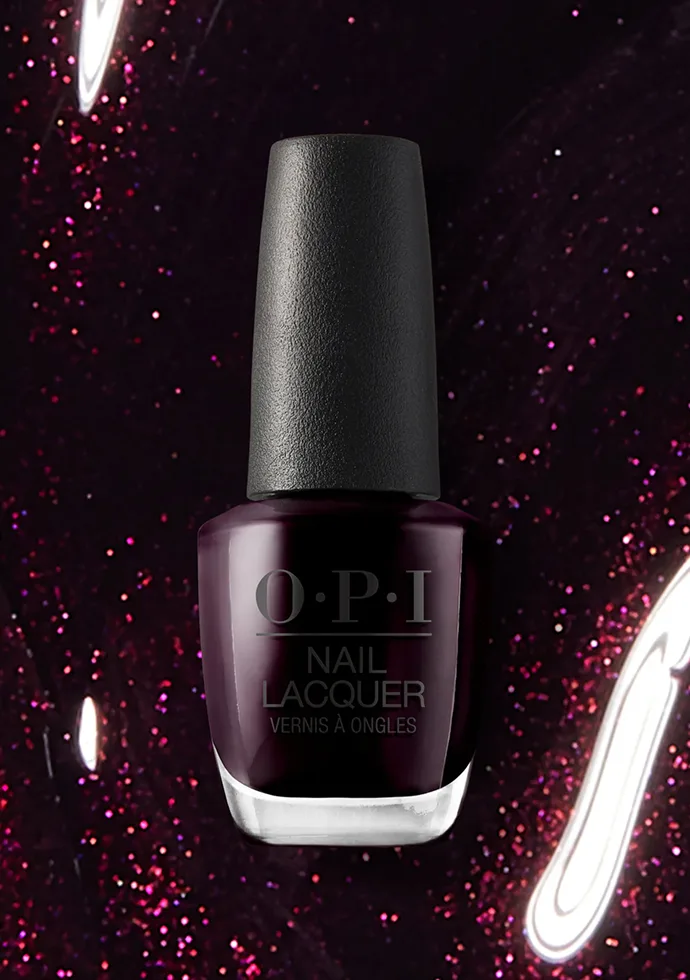 Black Cherry Chutney Dark Shimmery Burgundy Fall Nail Polish Black Cherry Chutney Dark Shimmery Burgundy Fall Nail Polish