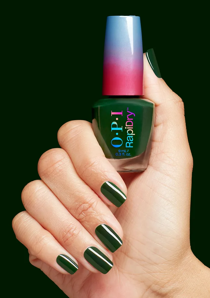Fir Surely Fast Green Quick-dry Nail Polish Fir Surely Fast Green Quick-dry Nail Polish
