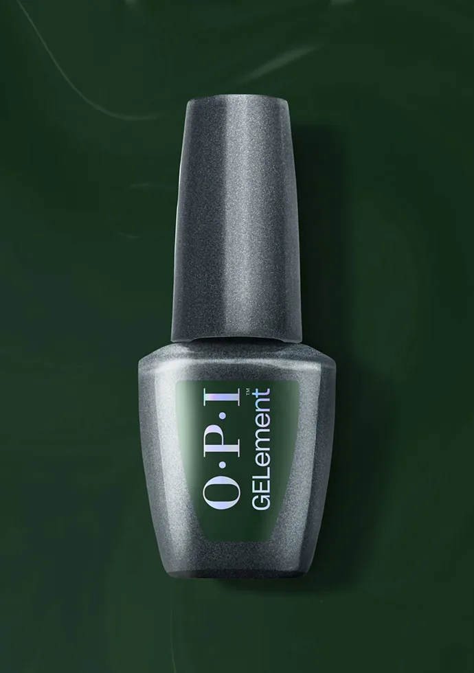 Garden My French: A dark green at-home gel nail polish that's just so plucking gorgeous