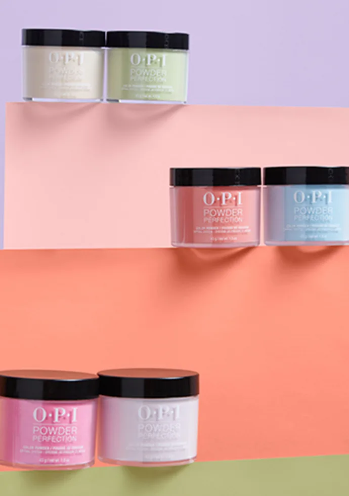 Browse the NEW Me, Myself, and OPI Collection Dipping Powder Shades