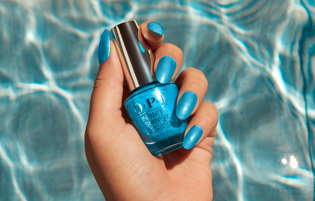 Opi blue on sale nail colors