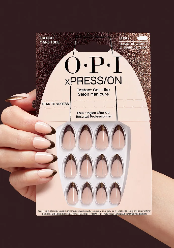 Oui love a good frenchie for back-to-school! Bag(uette) the look with French Mani-tude