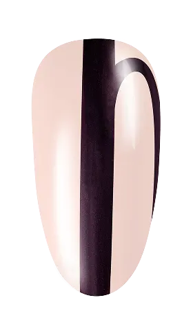 Continue by creating an arch to the right of the line near the cuticle and up the right side wall Continue by creating an arch to the right of the line near the cuticle and up the right side wall