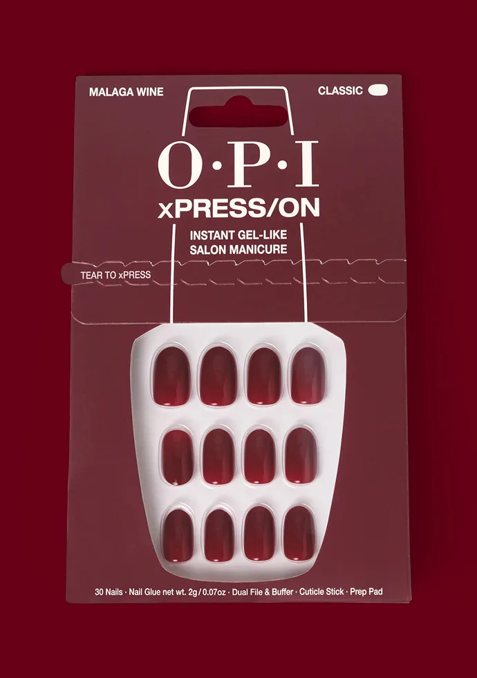 Malaga Wine Glue-on Nails Malaga Wine Glue-on Nails