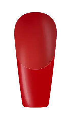 With a detail brush and GelColor Super Gloss No-Wipe Top Coat, create a French smile line With a detail brush and GelColor Super Gloss No-Wipe Top Coat, create a French smile line