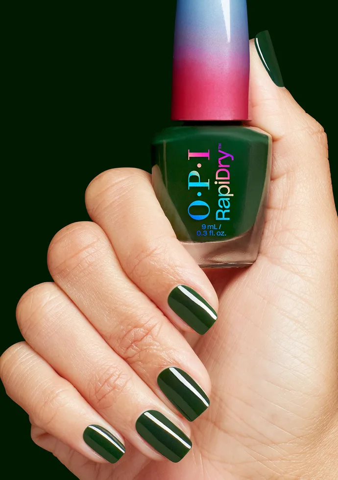 Shop RapiDry™ Quick-Dry Green Nail Polish: Fir Surely Fast Shop RapiDry™ Quick-Dry Green Nail Polish: Fir Surely Fast
