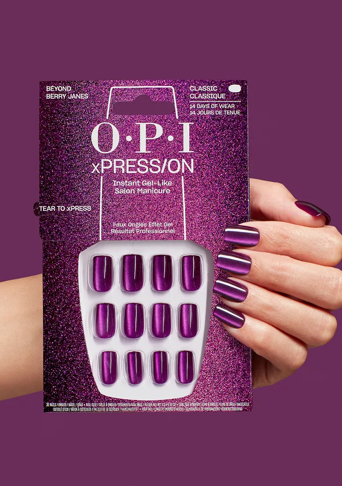 Shop OPI xPRESS/ON Beyond Berry Janes Press-on Nails