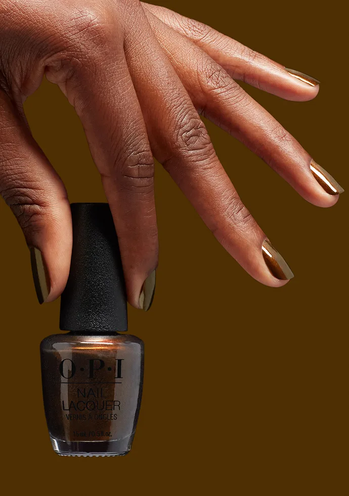 Band Tease Metallic Brown Fall Nail Polish