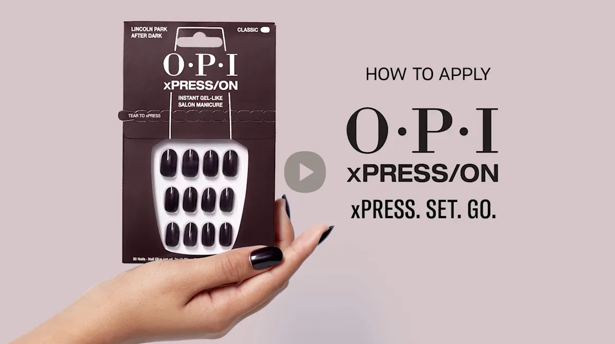 OPI® UK Malaga Wine xPRESS/ON Artificial Nails in Red