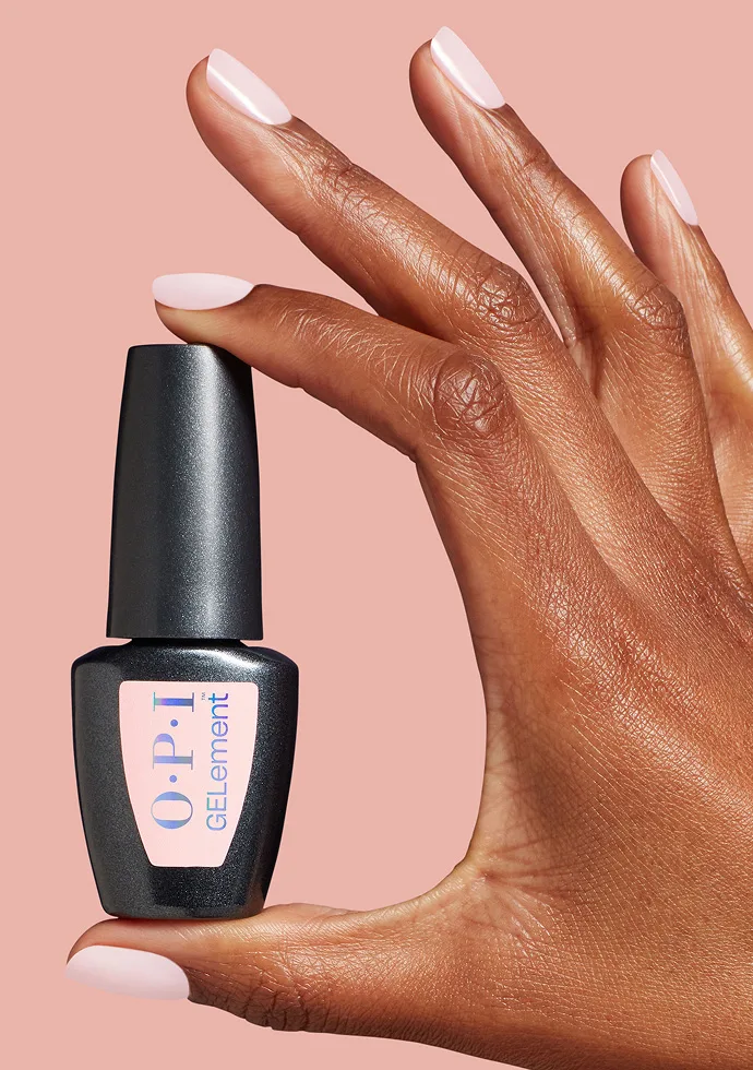 Let Me Bayou a Mani is a semi-sheer gel with a sprinkle of pink