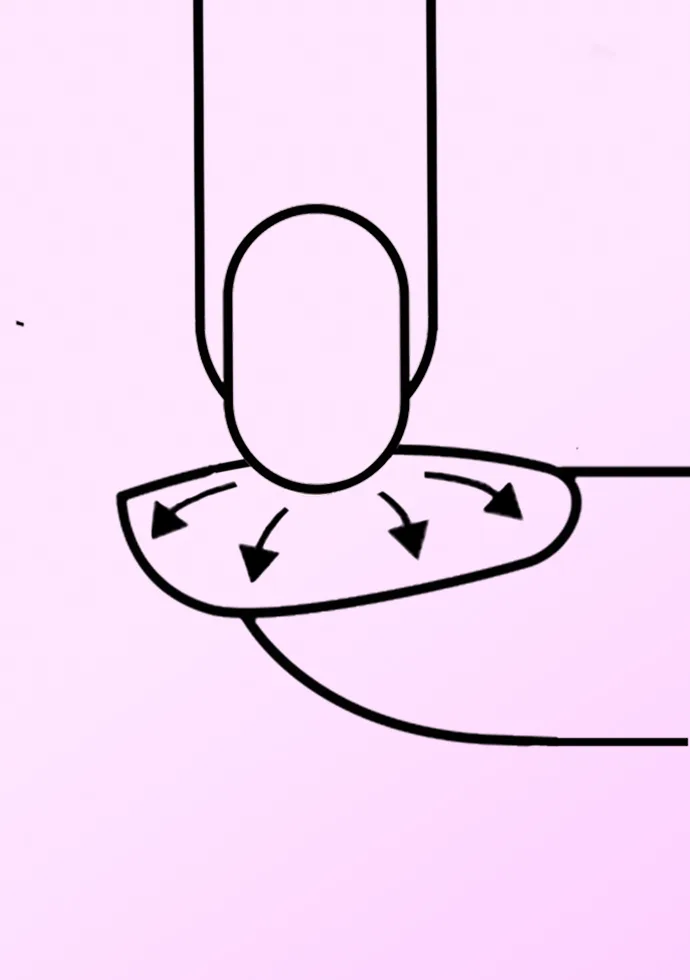 How to Apply No-glue Press-on Nails