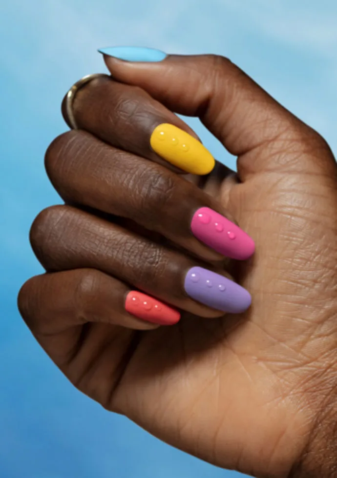 Create Matte Nail Art Looks with OPI GelColor Stay Matte Top Coat