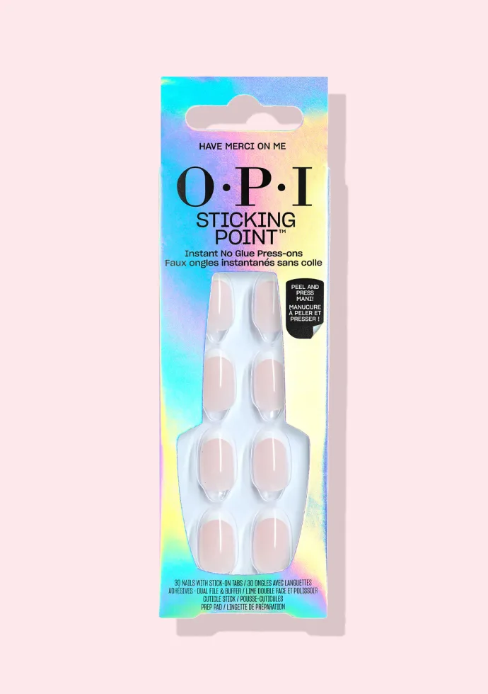 Shop OPI Have Merci On Me Wedding French Tip Nails