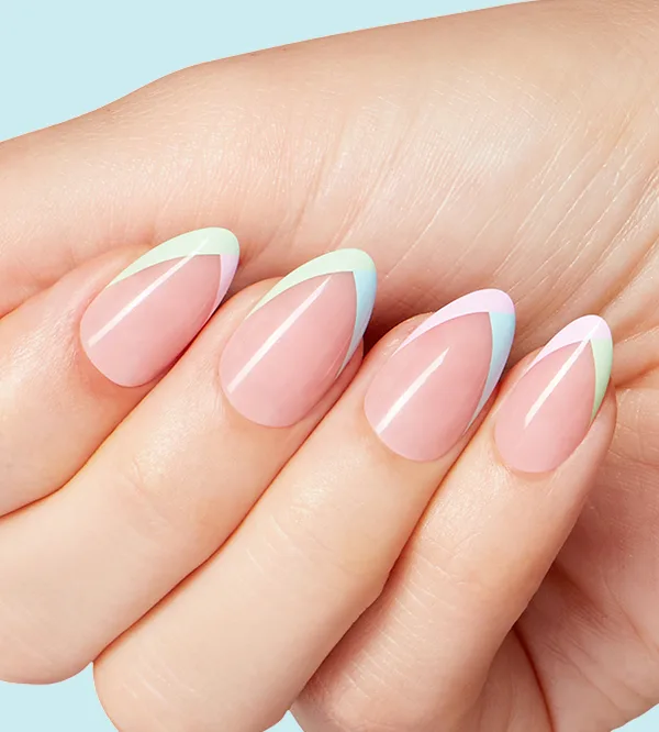 French With a Twist French Mani Press-on Nails