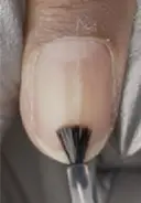 Apply a coat of BondAid to each nail. Allow to dry