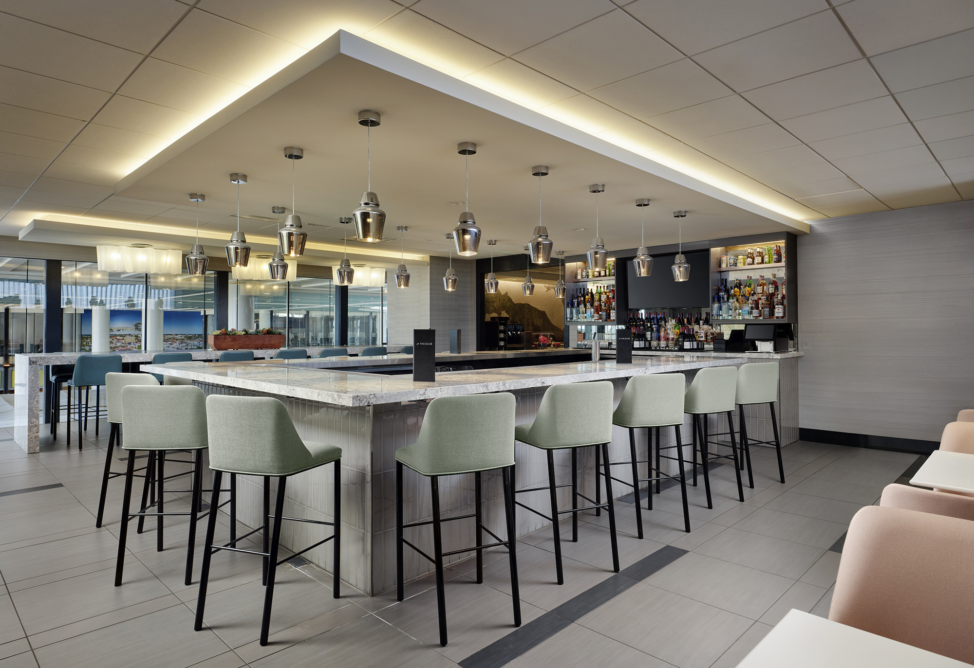 Charleston Airport Lounge - The Club CHS | Book Now | The Club