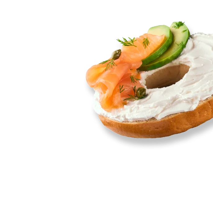 Cutout Philadelphia - Salmon Bagel new