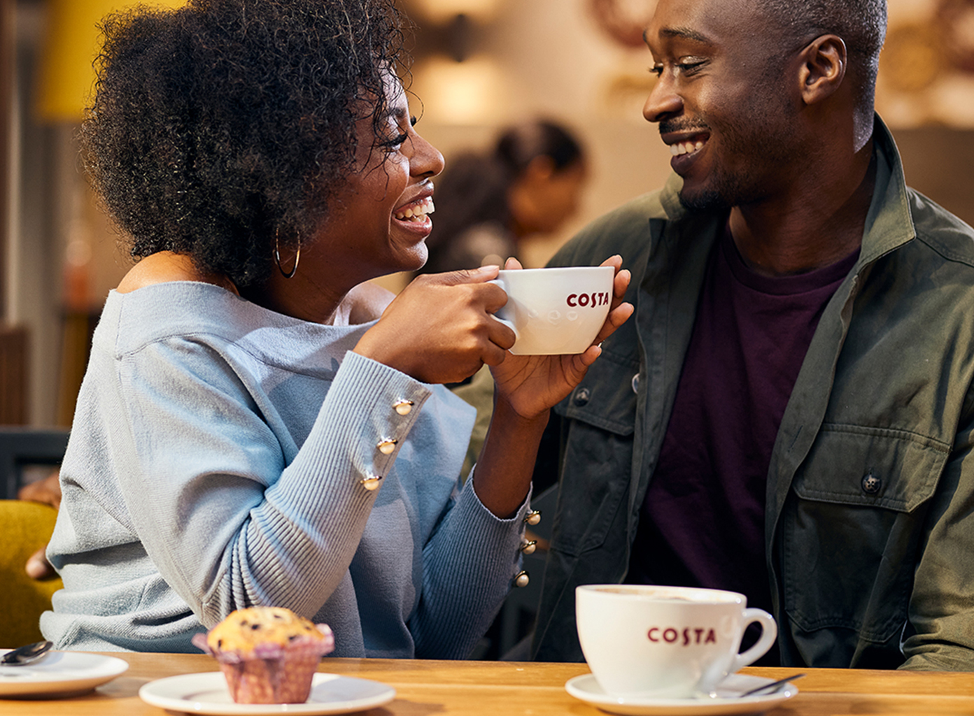 Costa Coffee customers