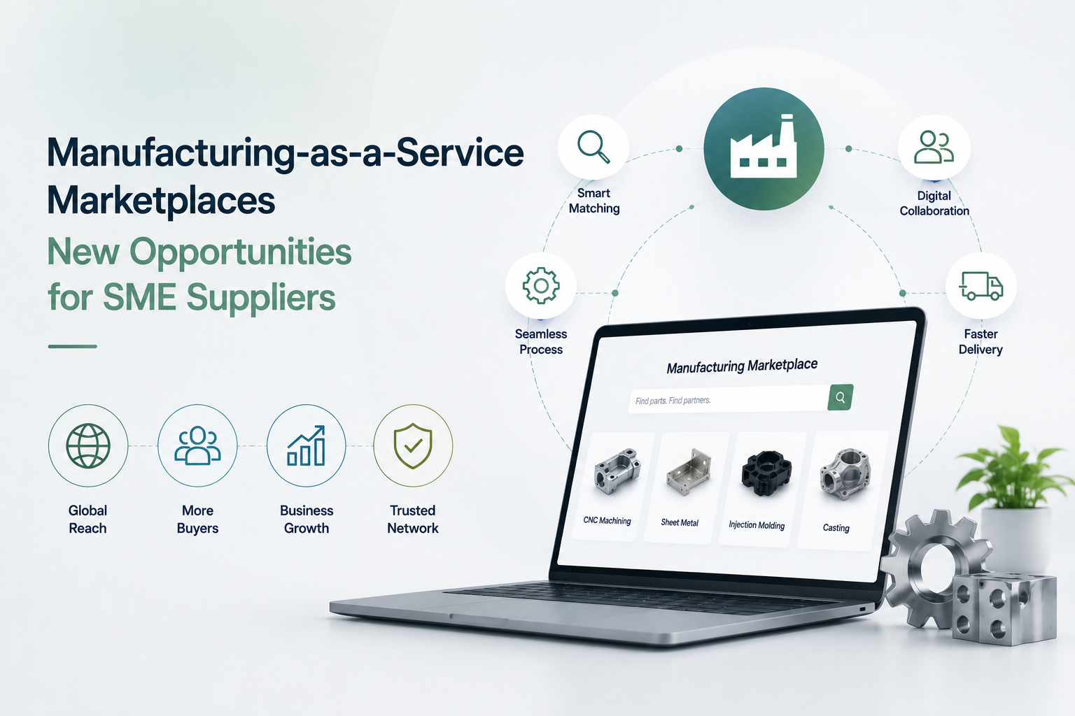 Manufacturing-as-a-Service Marketplaces Open New Opportunities for SME Suppliers