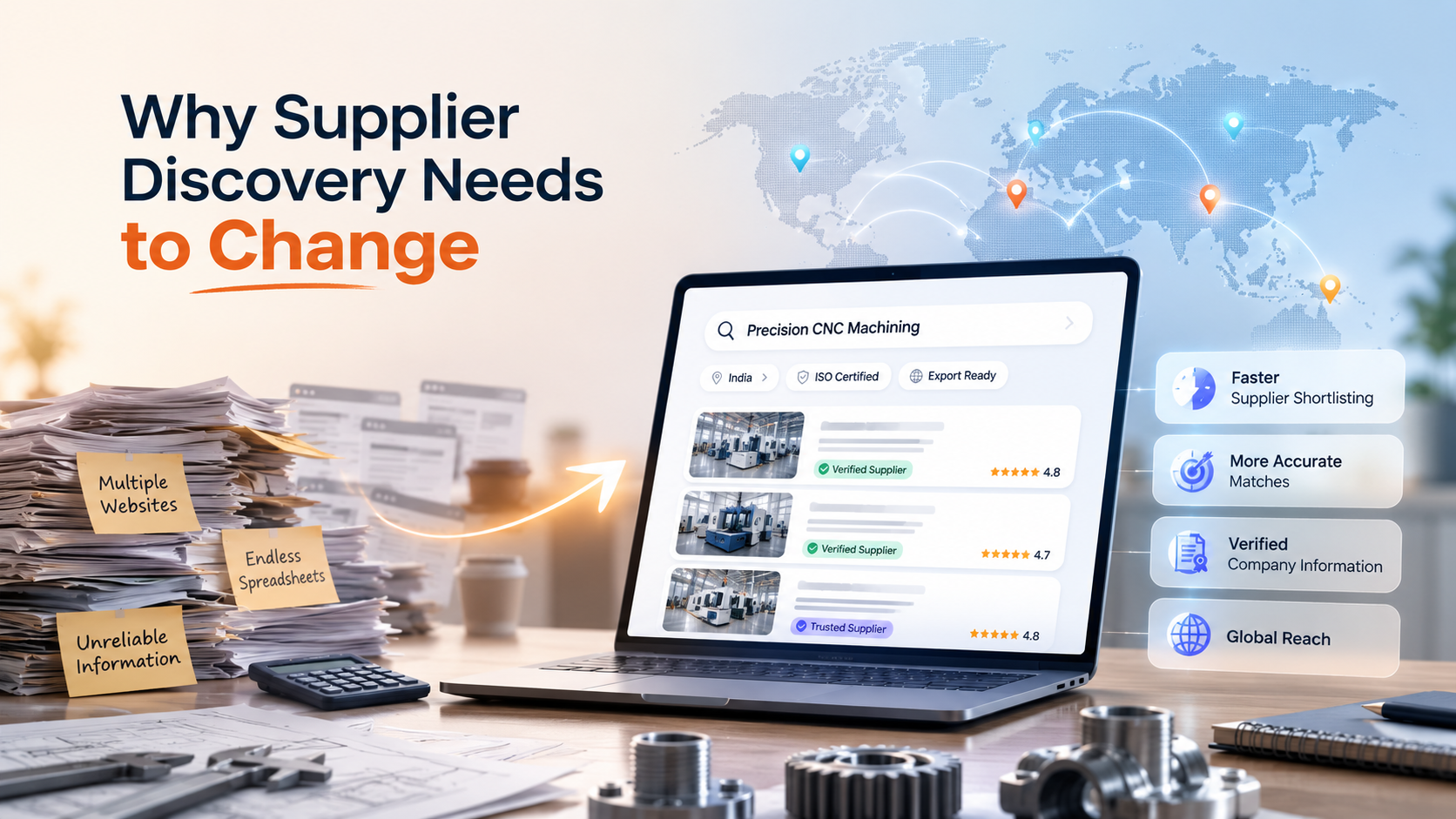 Why Supplier Discovery Needs to Change: From Search to Intelligent Sourcing