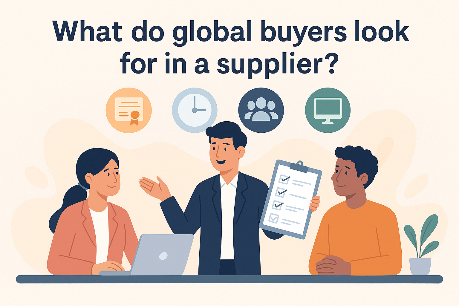 What Global Buyers Look for in a Supplier Today (It’s Not Just Cost)