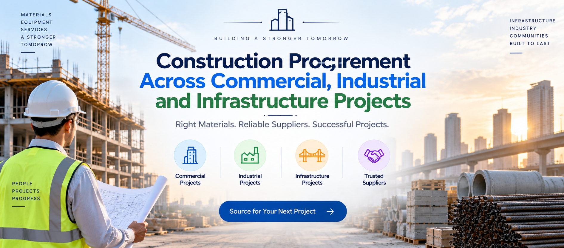 Construction Procurement Across Commercial, Industrial and Infrastructure Projects