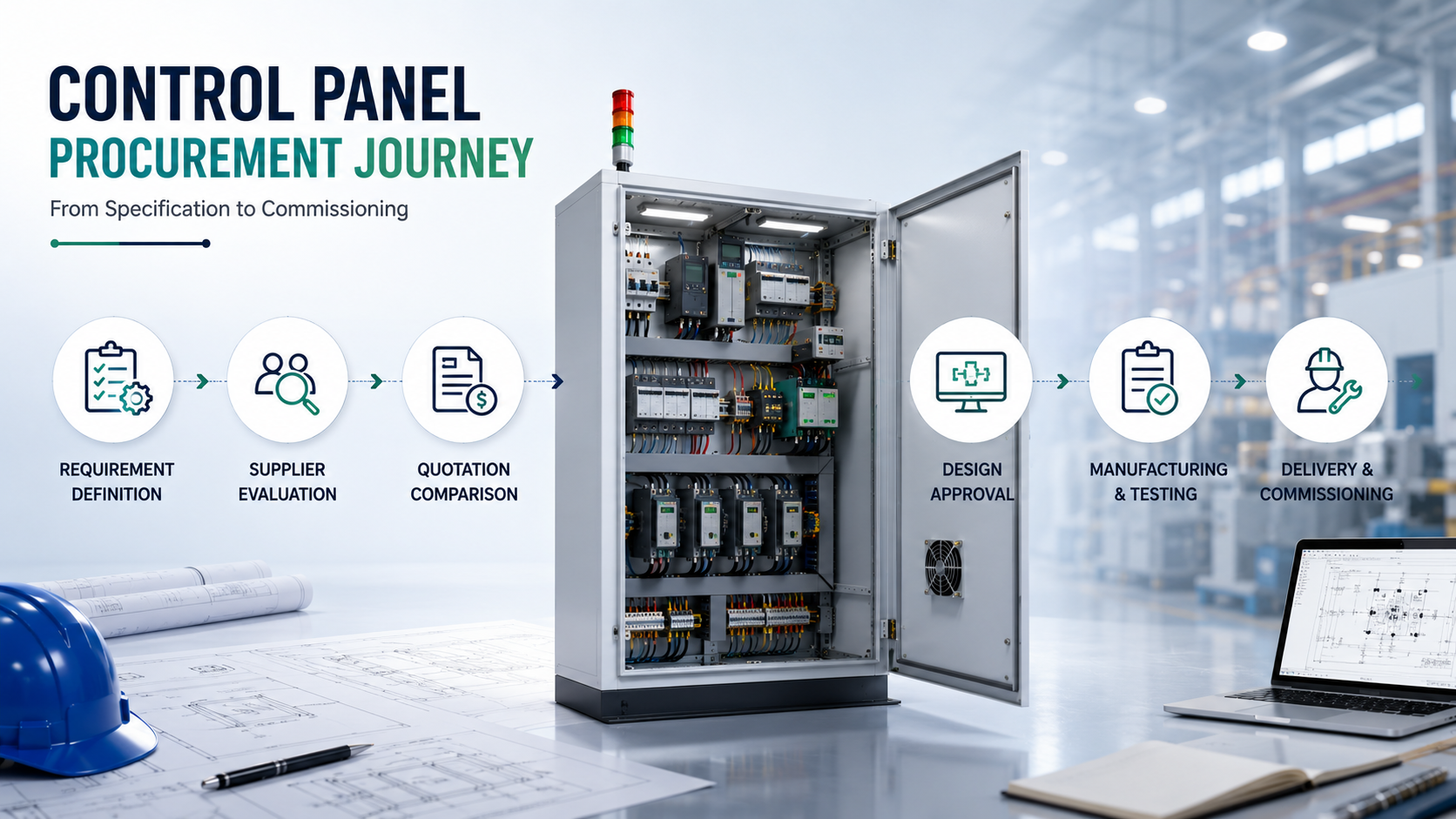 From Specification to Commissioning: A Control Panel Procurement Journey
