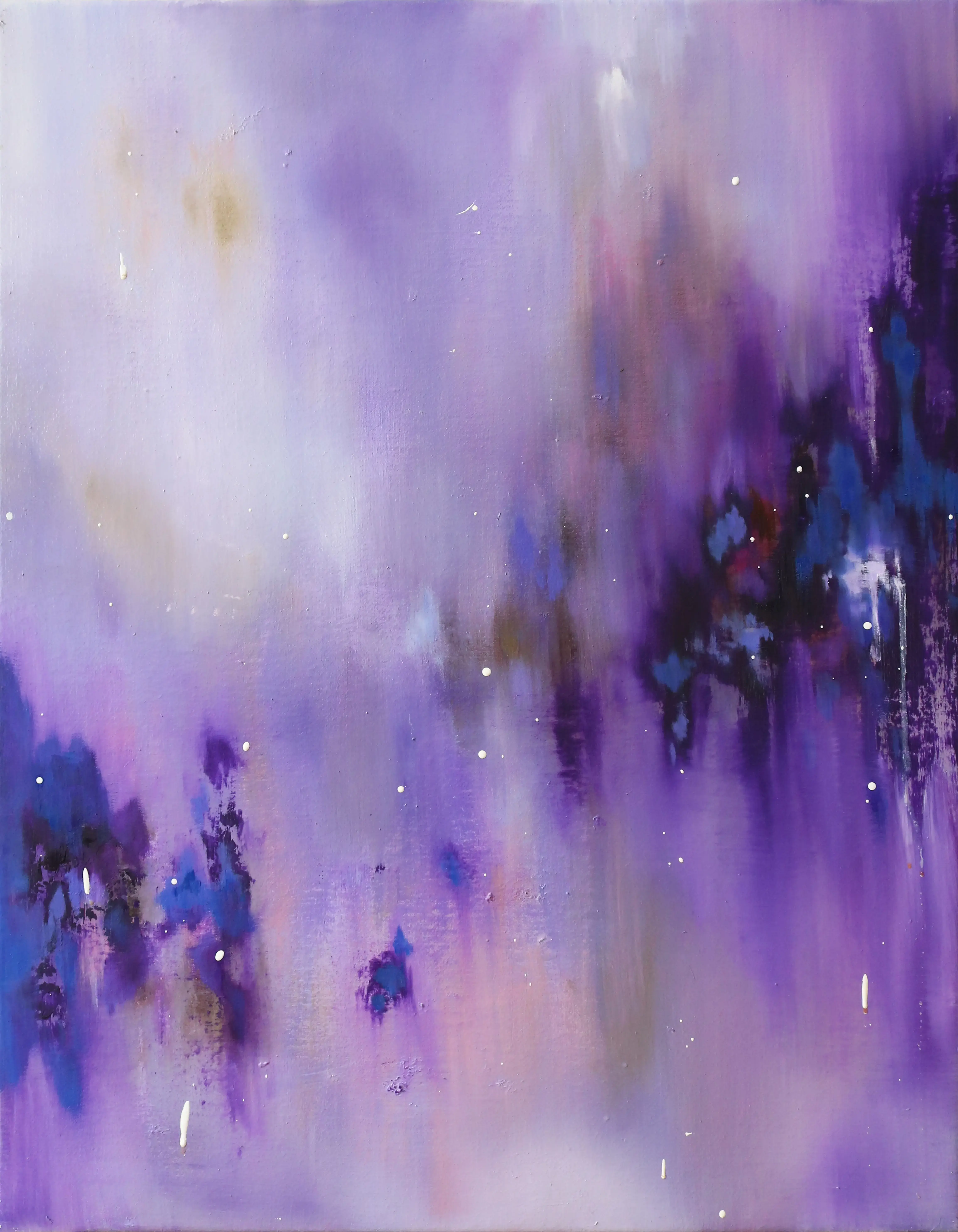 Hier sieht man das Werk "Shadow of the Mountain #4" aus dem Jahr 2025 des Berliner Künstlers und Malers "KATSUHIKO MATSUBARA", vertreten durch die zeitgenössische Hamburger Kunstgalerie "Galerie von Wegen" mit Sitz im Levantehaus, in der Mönckebergstraße 7 in 20095 Hamburg.