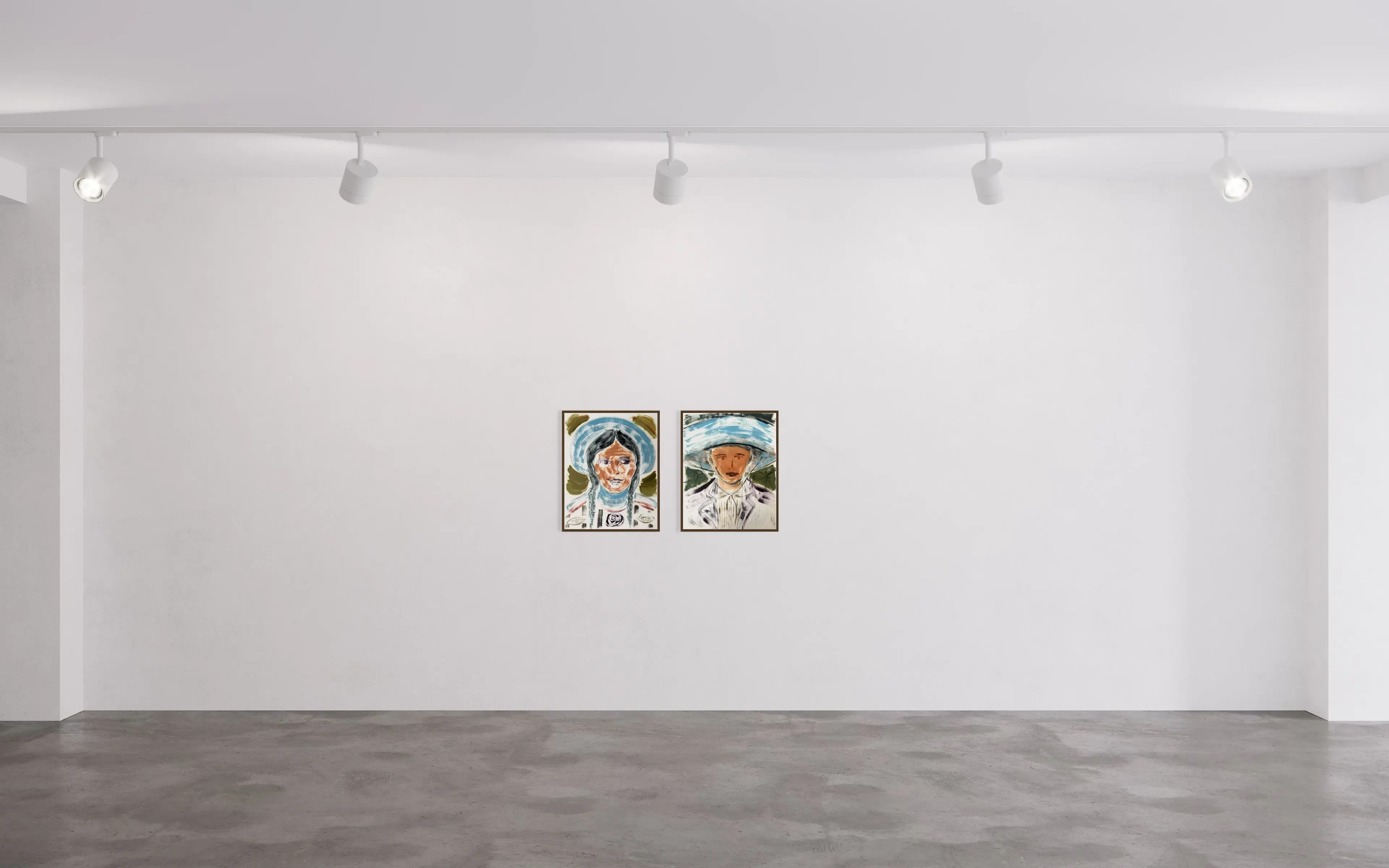 Hier sieht man das Kunstwerk "Untitled" aus 2021 vom Dänischen Künstler und Maler "Lasse Thorst", vertreten durch die zeitgenössische Hamburger Kunstgalerie "Galerie von Wegen" mit Sitz im Levantehaus, in der Mönckebergstraße 7 in 20095 Hamburg.