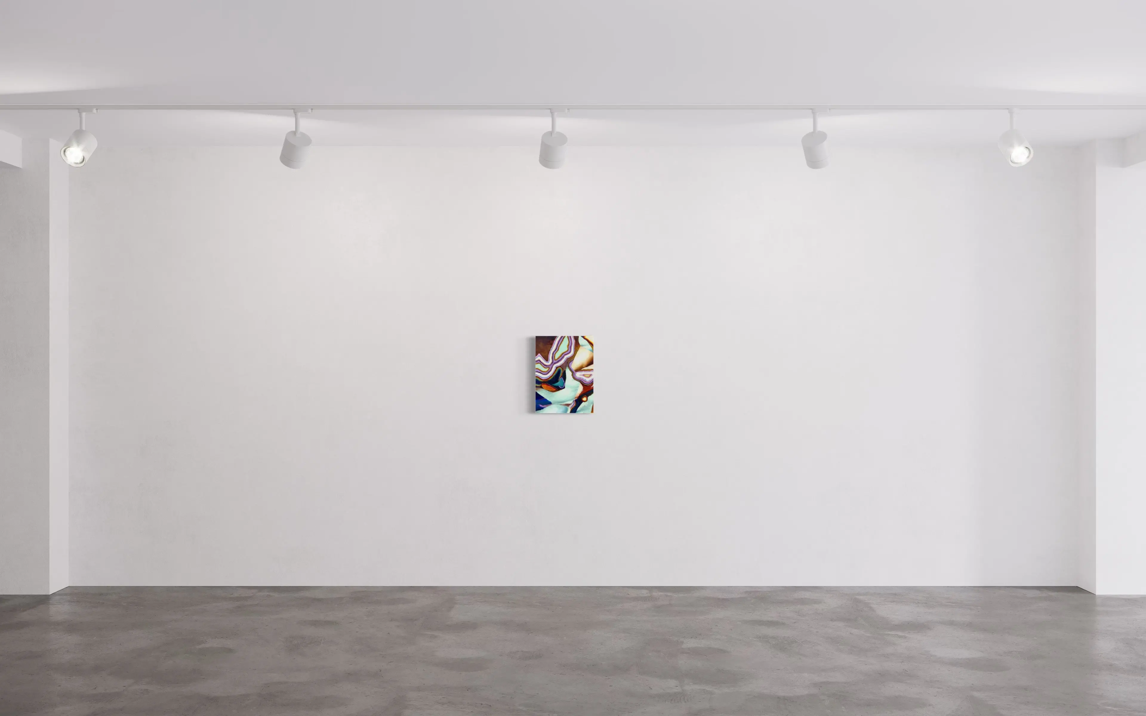 Hier sehen wir das Kunstwerk "It's My Party" in der Technik "Öl & Mischtechnik auf Leinwand" aus dem Jahr 2026 des Hamburger Künstlers "Jakob Scheidt", vertreten durch die zeitgenössische Hamburger Kunstgalerie "Galerie von Wegen" mit Sitz im Levantehaus in den Mönckebergstraße 7. 