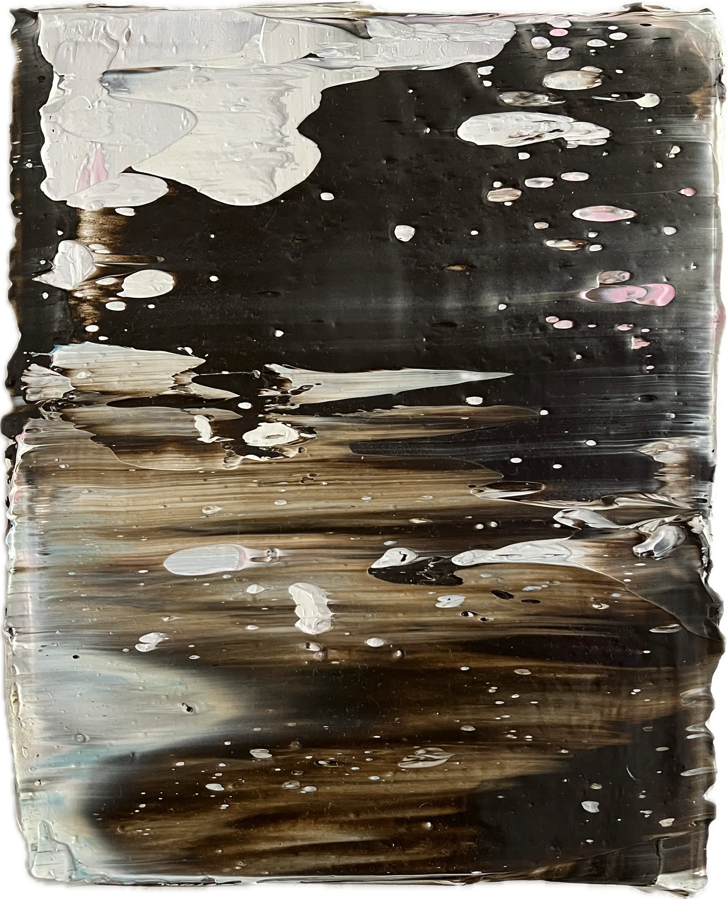 Hier sieht man das Werk "Daydream 37" aus dem Jahr 2021 des Berliner Künstlers und Maler "KATSUHIKO MATSUBARA", vertreten durch die zeitgenössische Hamburger Kunstgalerie "Galerie von Wegen" mit Sitz im Levantehaus, in der Mönckebergstraße 7 in 20095 Hamburg.