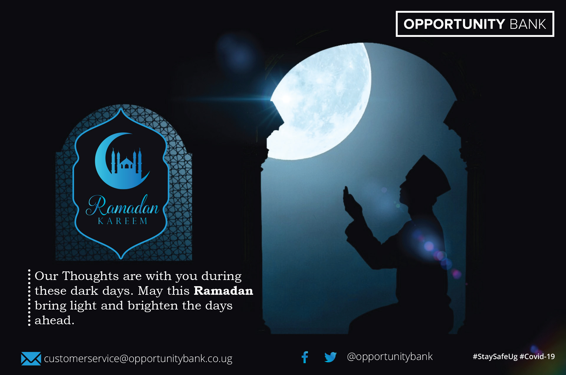 TO OUR MUSLIM COMMUNITY! RAMADAN KAREEM!