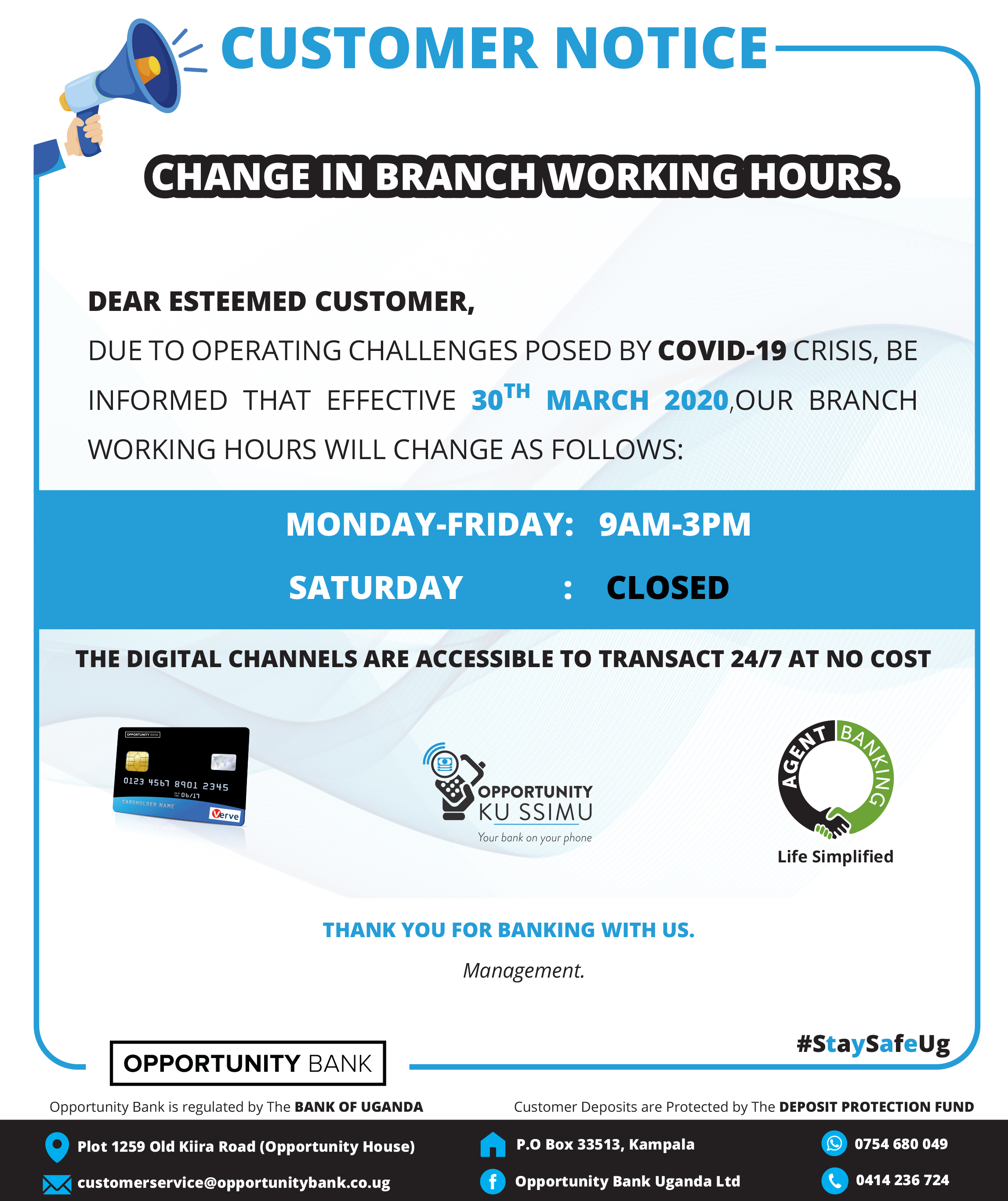Change in working hours during the Lockdown