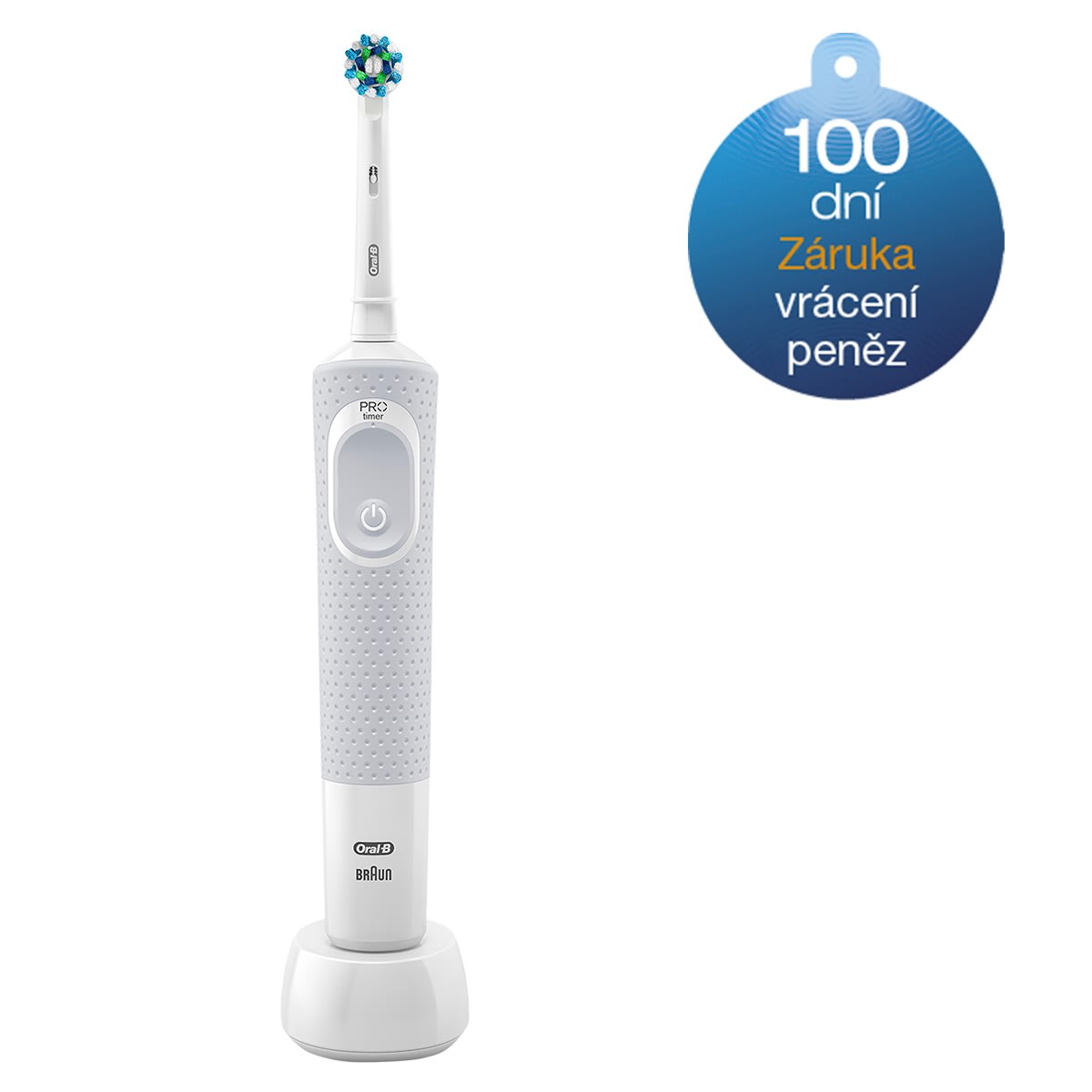 Oral-B Vitality Black Cross Action Electric Toothbrush Powered by Braun 