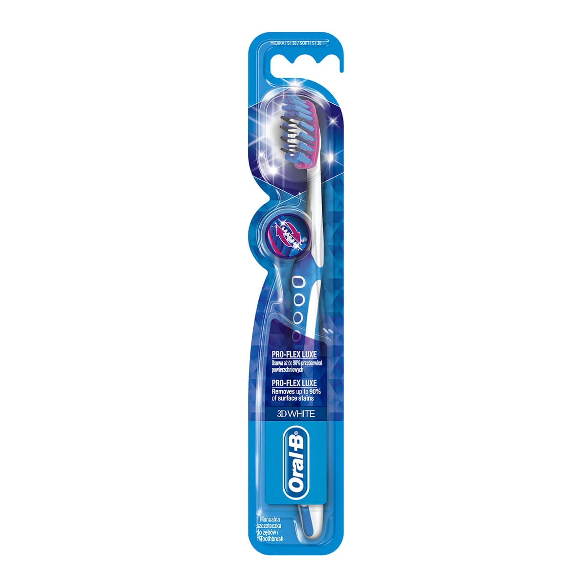 Zubní kartáček Oral-B 3D White Luxe Pro-Flex 