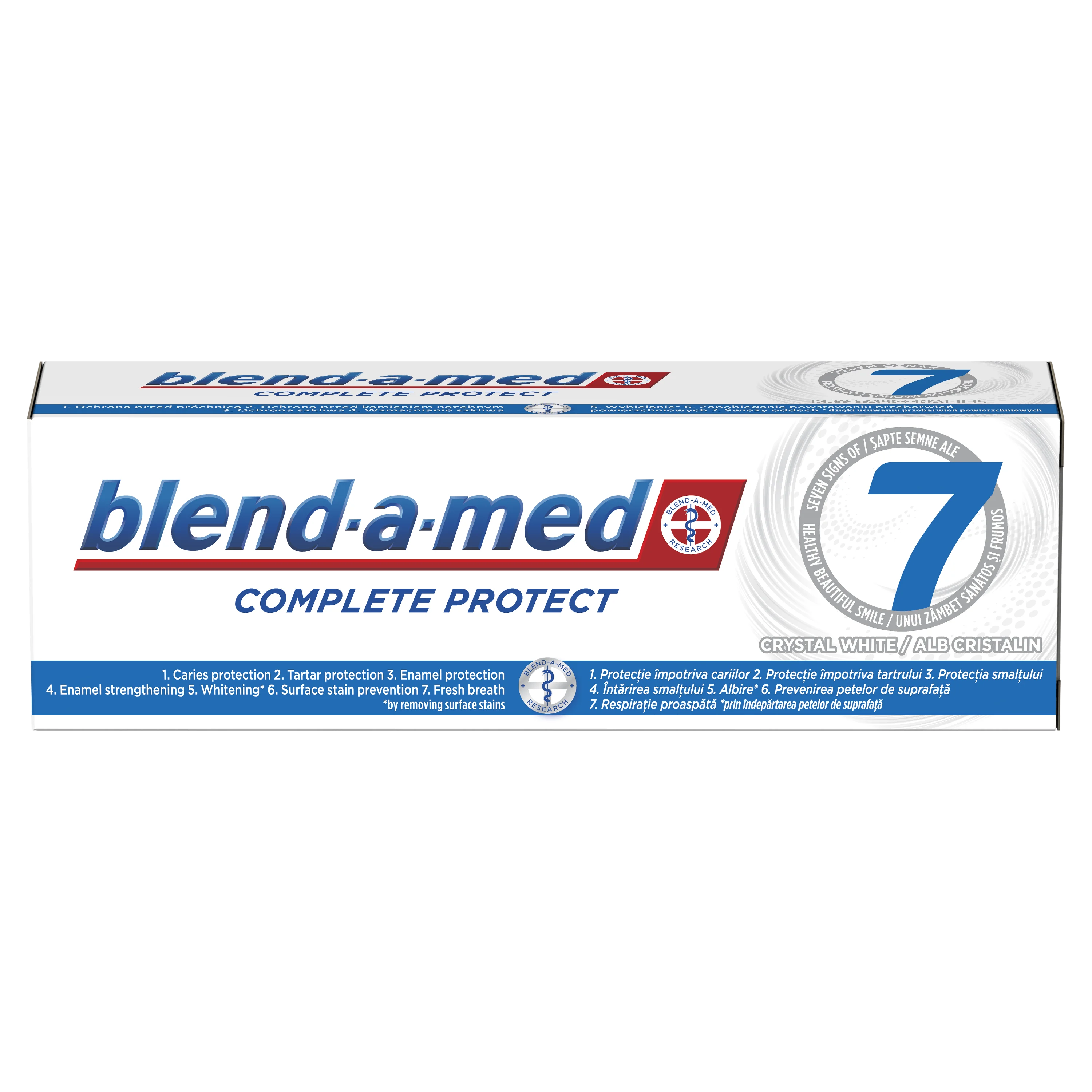 Blend-a-med Complete Protect 7 Crystal White Zubní Pasta 