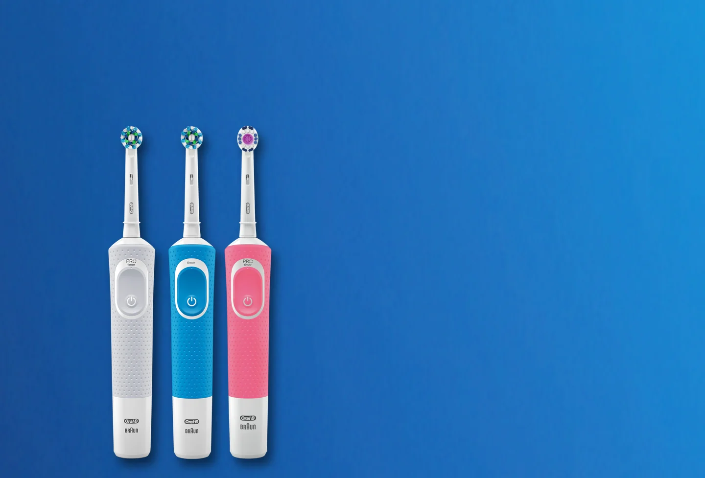 Oral-B Vitality series electric brush collection 