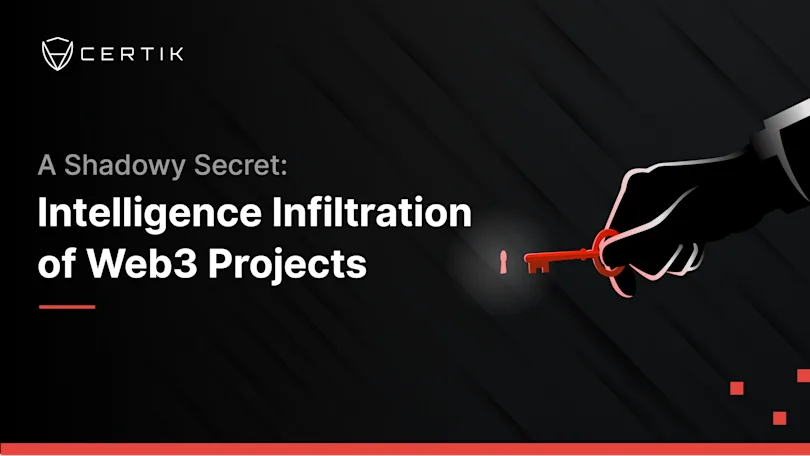 A Shadowy Secret: Intelligence Infiltration of Web3 Projects