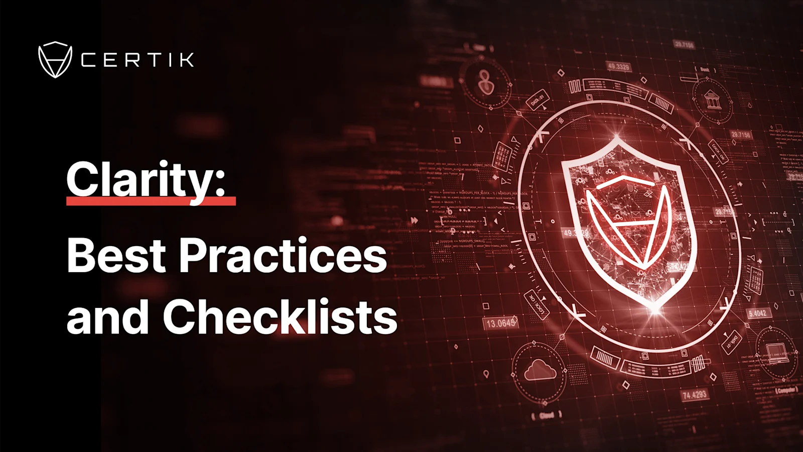 Clarity: Best Practices and Checklists