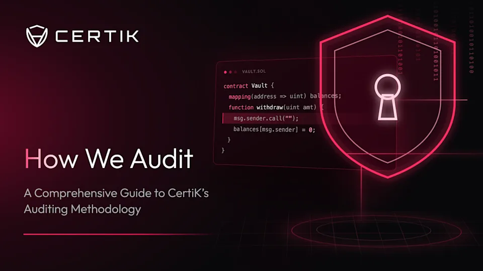 How We Audit: A Comprehensive Guide to CertiK's Auditing Methodology