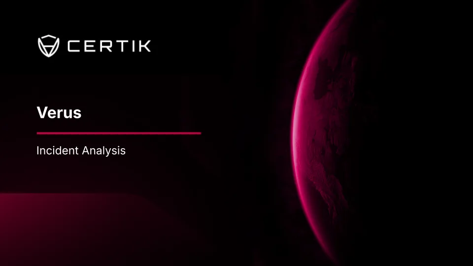 Verus Incident Analysis