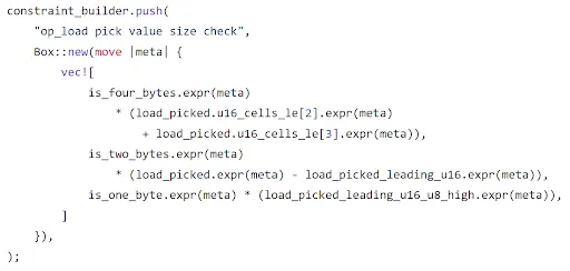 Loadn Constraint Code